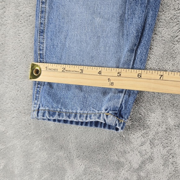 Vintage Bon Bon USA Girl's 4T Overalls Denim Blue 100% Cotton Cowgirl‎ Western - Picture 4 of 10